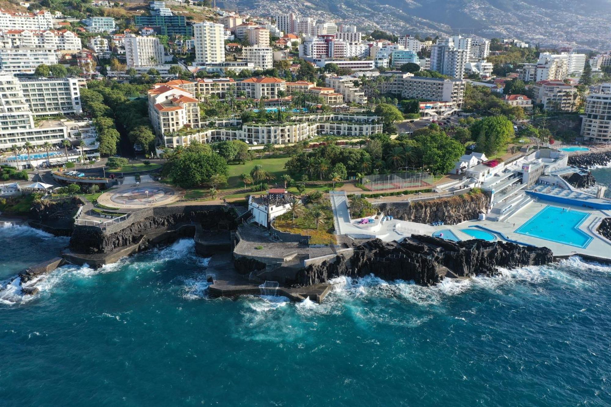 Oceanside Terrace Apartment By Holiday Rental Madeira Funchal  Exterior foto